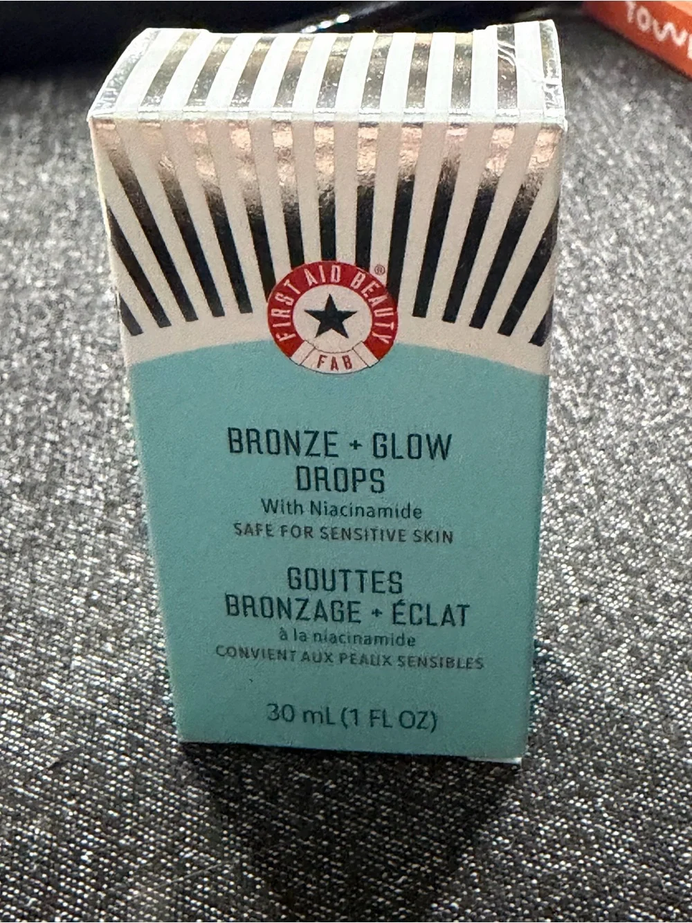 First Aid Beauty Bronze + Glow Drops Niacinamide 1 oz NEW